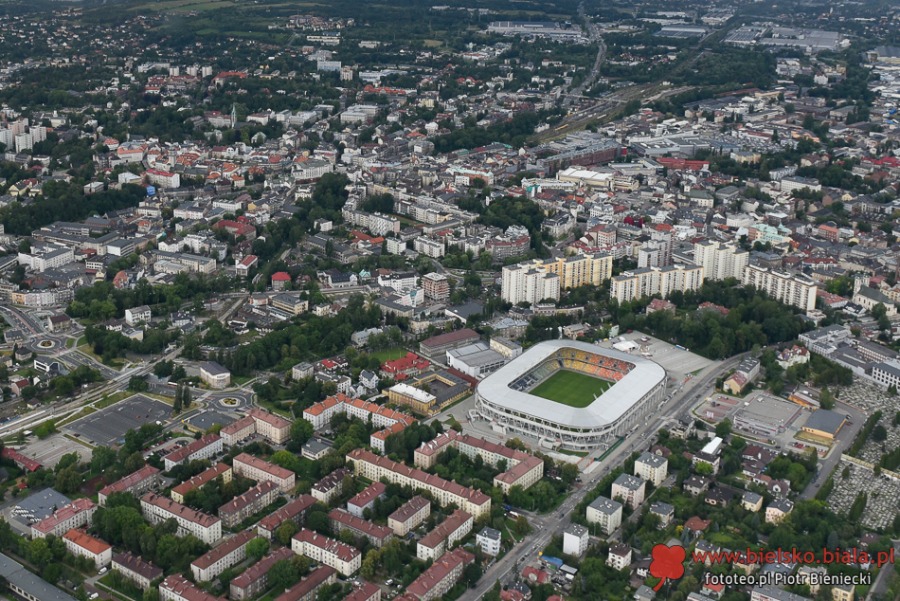 Deszcz nie wystraszył bielszczan. Loty nad miastem z dreszczykiem