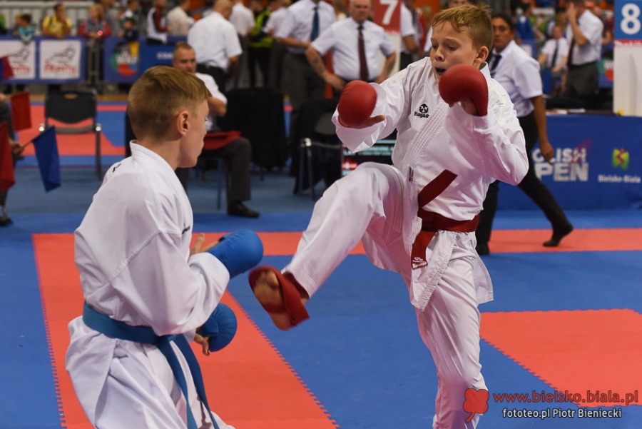 Bielsko-Biała rządzi w karate. Świat walczy dziś pod Dębowcem