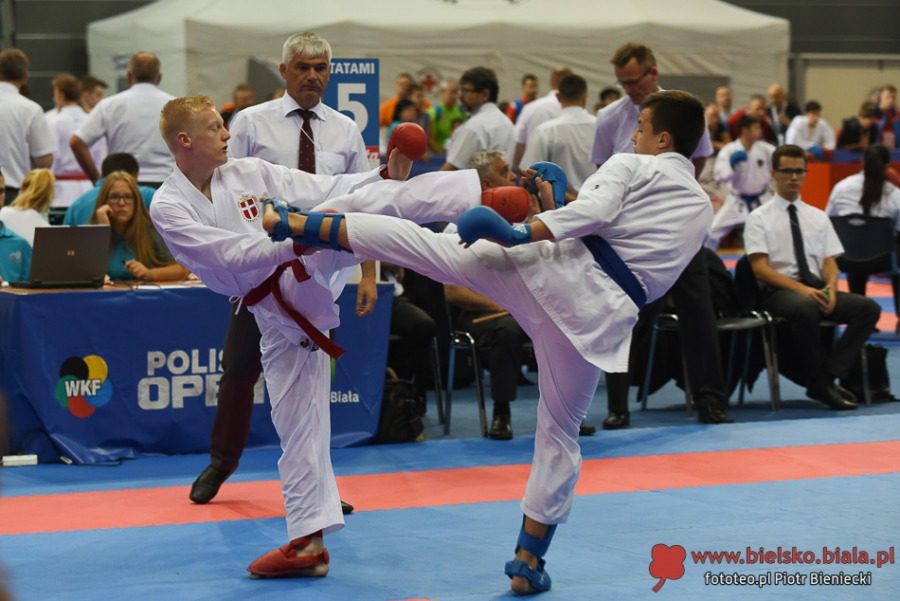 Bielsko-Biała rządzi w karate. Świat walczy dziś pod Dębowcem