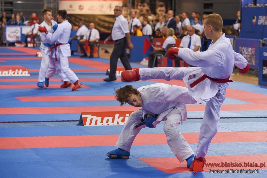 Bielsko-Biała rządzi w karate. Świat walczy dziś pod Dębowcem