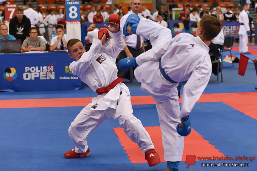 Bielsko-Biała rządzi w karate. Świat walczy dziś pod Dębowcem