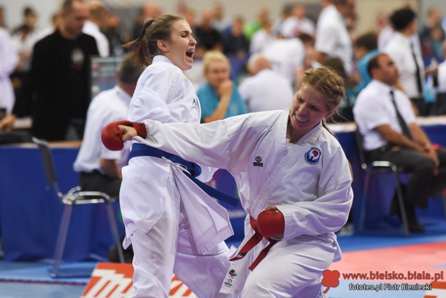 Bielsko-Biała rządzi w karate. Świat walczy dziś pod Dębowcem