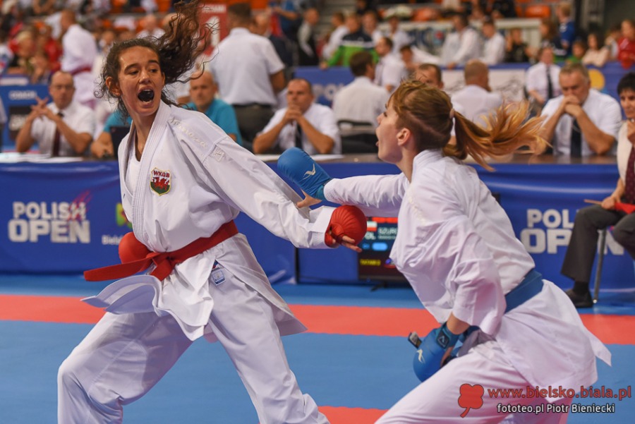 Bielsko-Biała rządzi w karate. Świat walczy dziś pod Dębowcem
