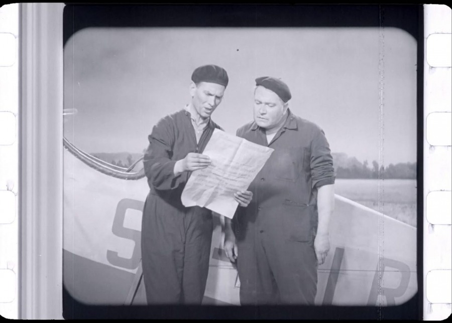 Bielskie lotnisko na filmie z 1938 roku. Melodramat z wielkimi aktorami