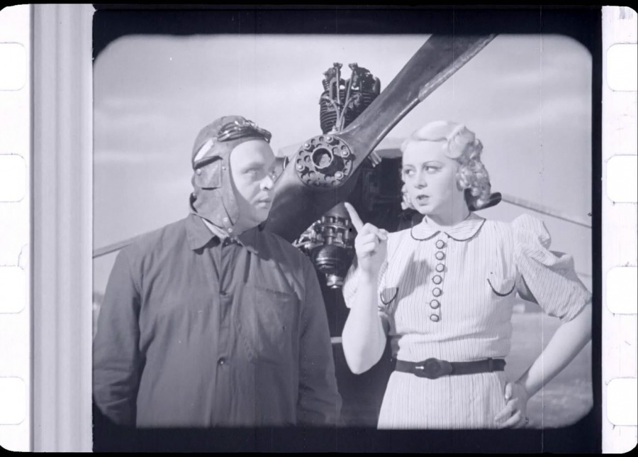 Bielskie lotnisko na filmie z 1938 roku. Melodramat z wielkimi aktorami