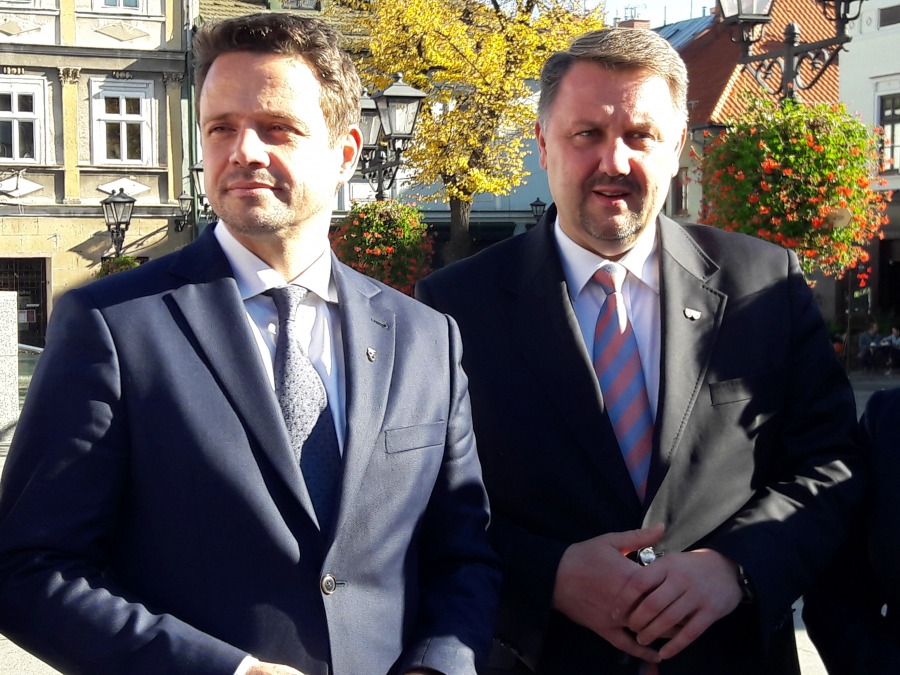 Nowy prezydent Warszawy: "Klimaszewski ma dobrą energię" - foto