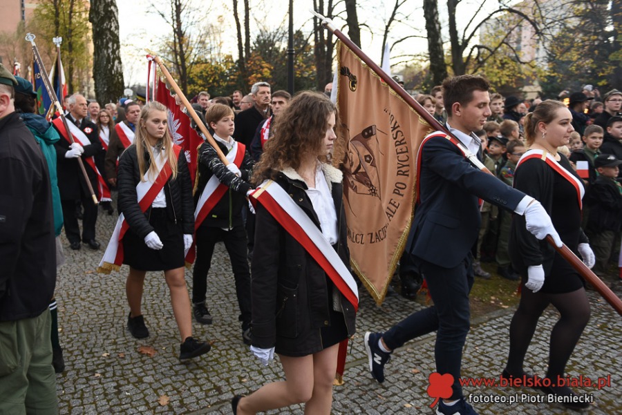 Tłumy na Cmentarzu Wojska Polskiego. Ten dzień zjednoczył bielszczan