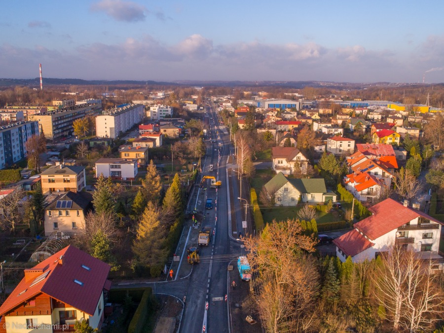Wyremontowana Międzyrzecka z powietrza. Inwestycja robi wrażenie ZDJĘCIA