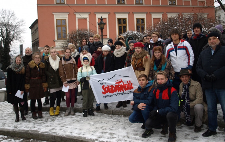 Demonstracja na ul. 11 Listopada. „Wolność kocham i rozumiem” - foto