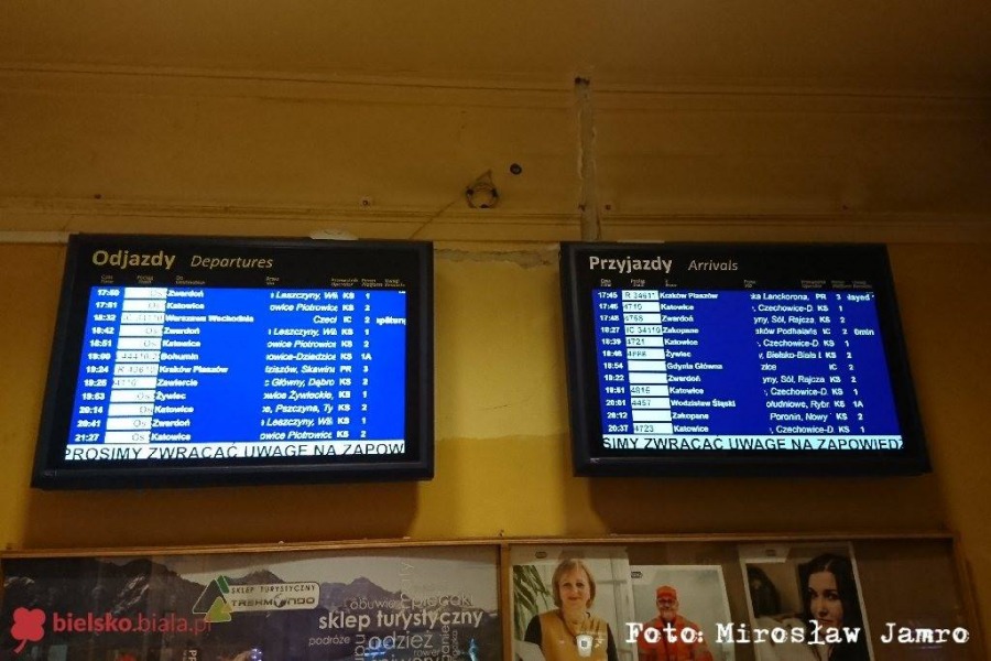 PKP usunie usterki na bielskim dworcu kolejowym - foto