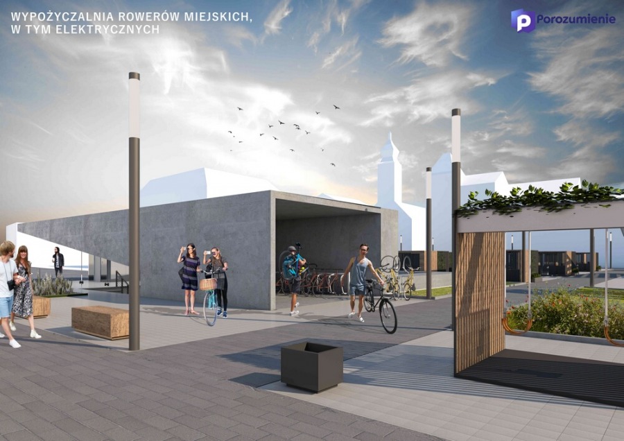 Nowoczesny targ na placu Wojska Polskiego. Wizja architekta WIZUALIZACJE