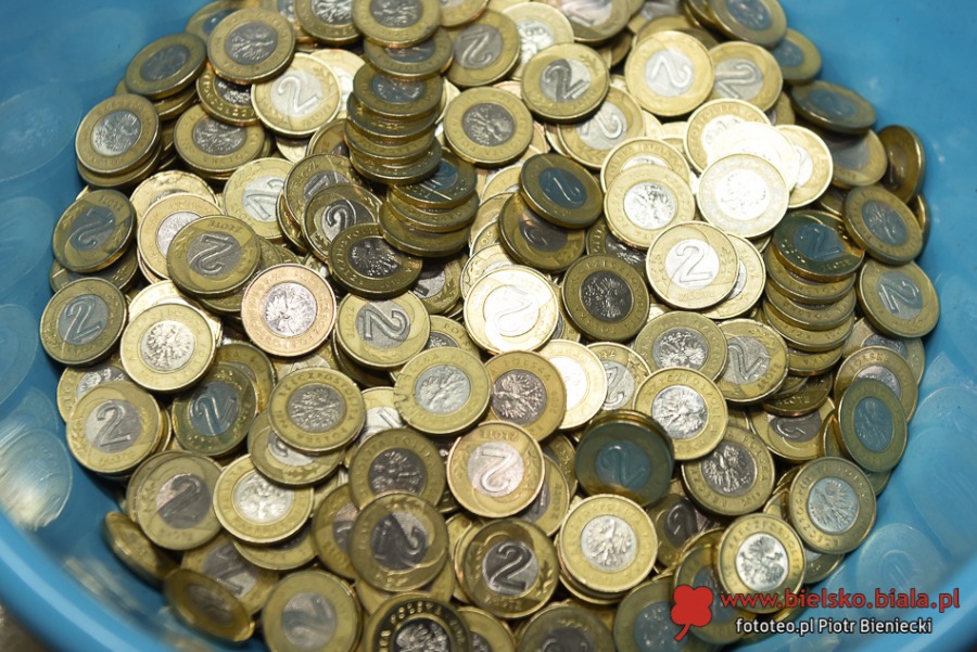 Tak grała WOŚP w Bielsku-Białej. Pokaz świateł na Rynku - ZDJĘCIA