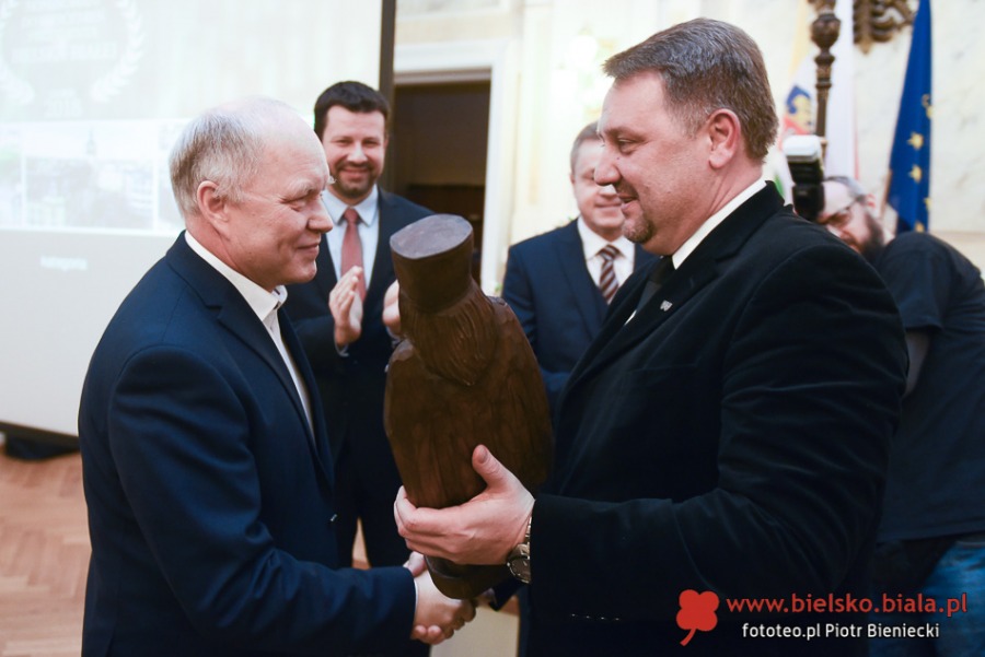 Najważniejsi ludzie bielskiego sportu. Gala w ratuszu ZDJĘCIA