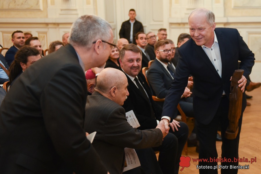 Najważniejsi ludzie bielskiego sportu. Gala w ratuszu ZDJĘCIA