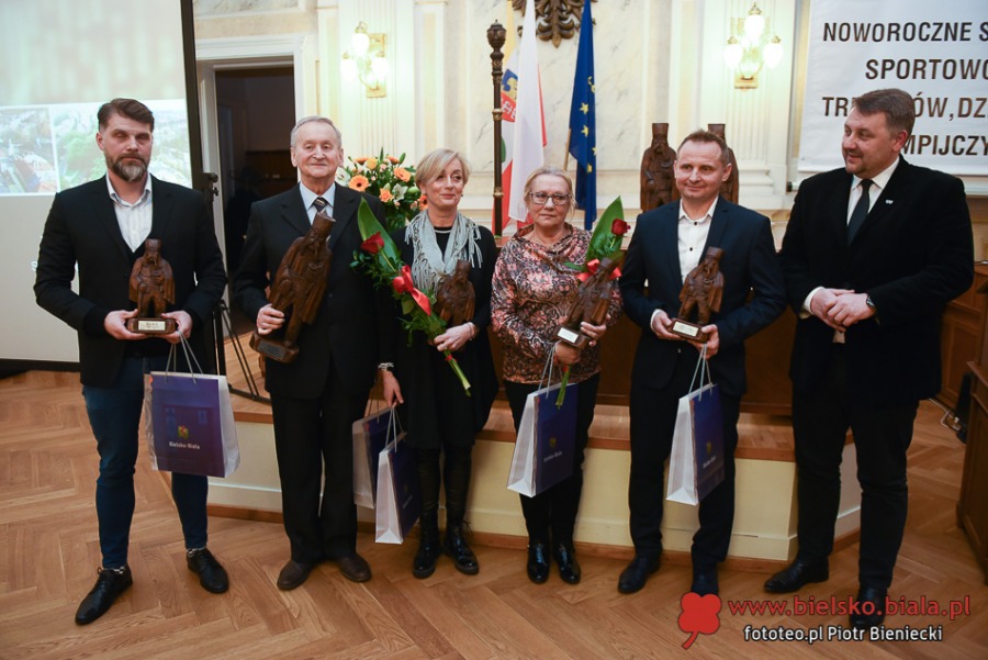 Najważniejsi ludzie bielskiego sportu. Gala w ratuszu ZDJĘCIA