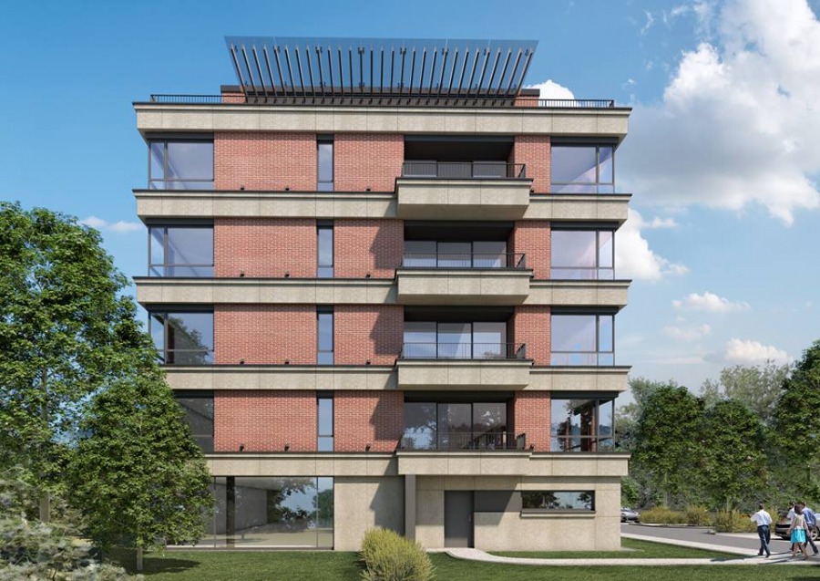 Sześciopiętrowy apartamentowiec w miejscu dawnego browaru