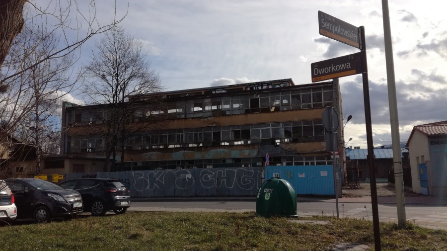 Wyburzają budynki Polsportu. To tu powstanie sala koncertowa - foto