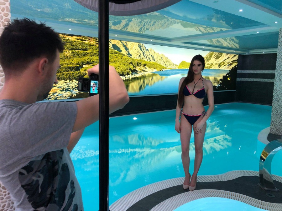 Kandydatki na Miss Beskidów w kostiumach kąpielowych - foto