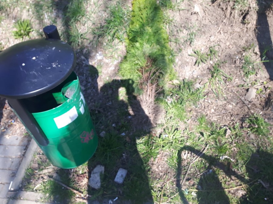 Wandale upatrzyli sobie to miejsce. Kolejna demolka na Beskidzkim - foto