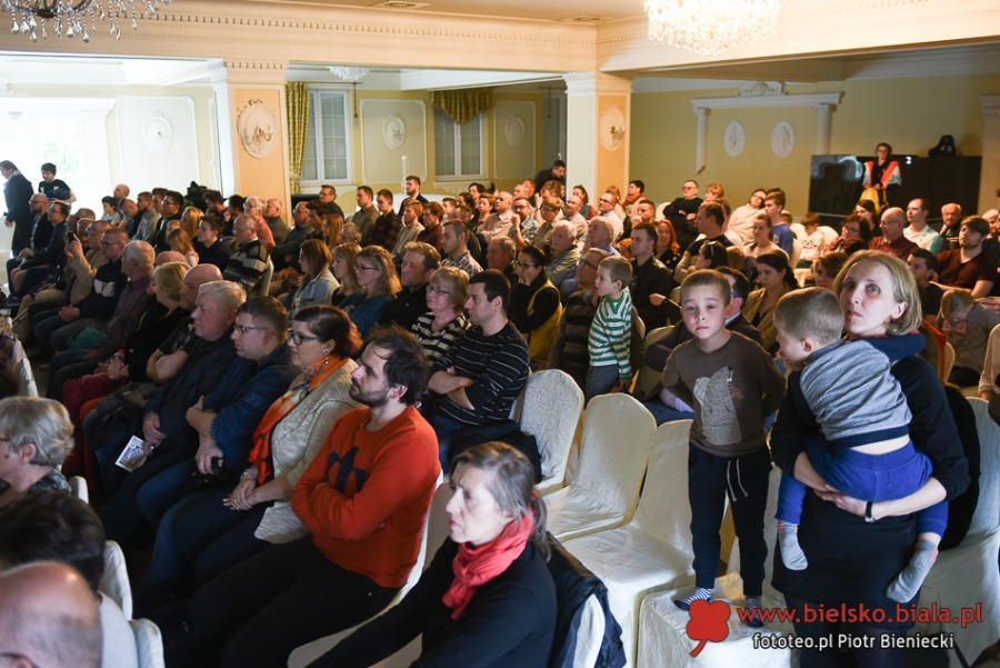 Spotkanie z jedynym polskim kosmonautą. Sala pękała w szwach - foto