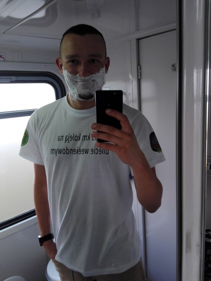 Pobił rekord w jeździe pociągiem. Mimo kradzieży torów - foto