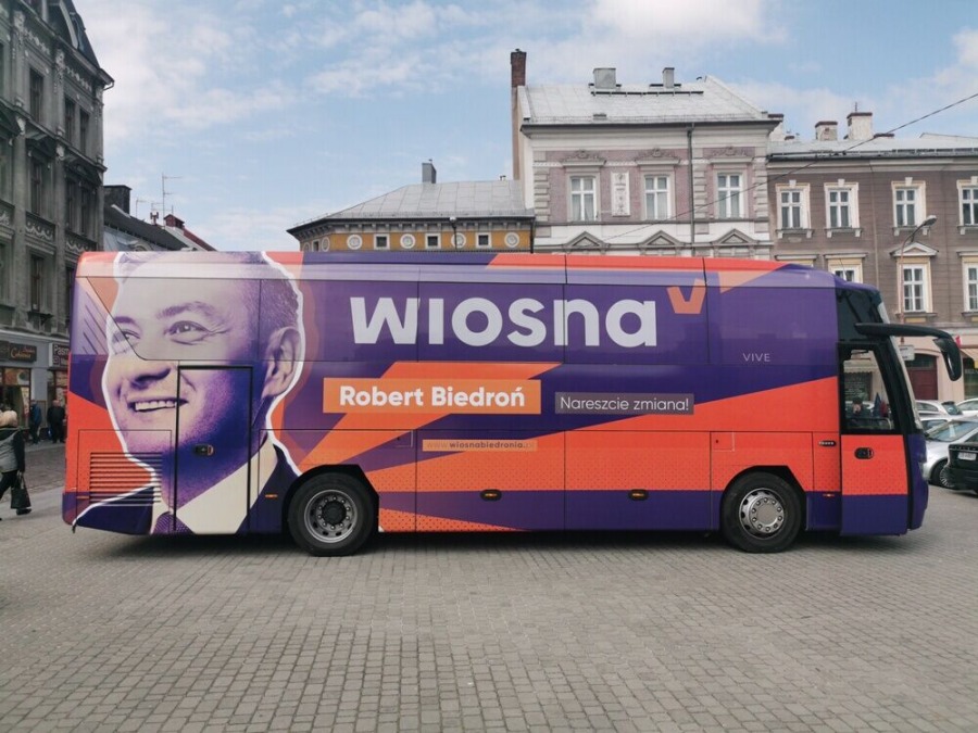 Robert Biedroń w Bielsku-Białej. Rozmowy z bielszczanami - foto