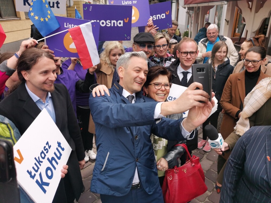 Robert Biedroń w Bielsku-Białej. Rozmowy z bielszczanami - foto