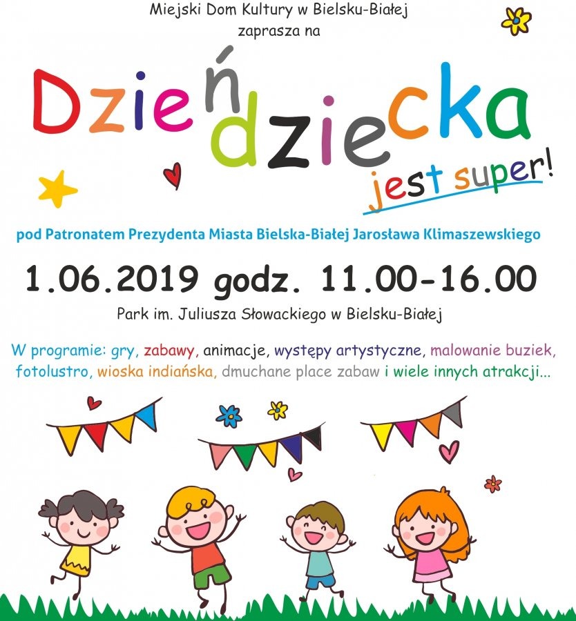 Sobota w Parku Słowackiego. Wielki festyn na Dzień Dziecka!