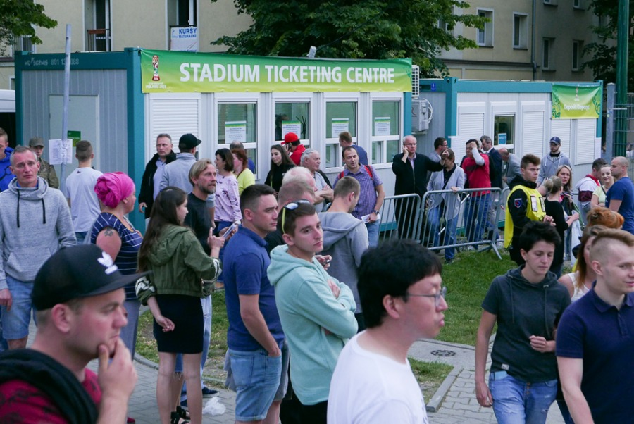 Szalone widowisko sportowe. Bielsko-Biała żegna się z mundialem ZDJĘCIA