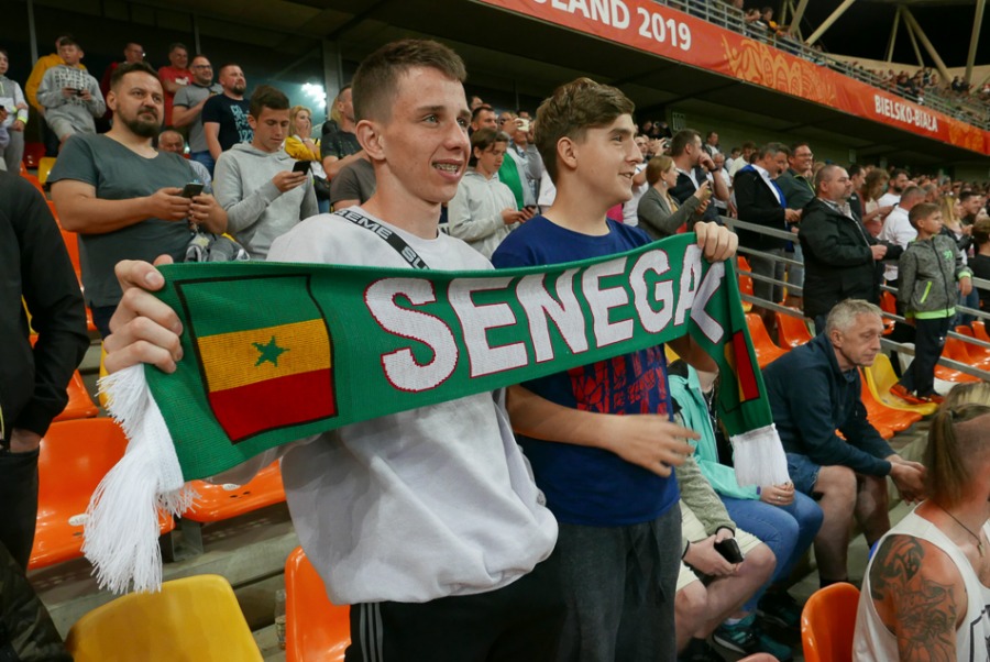 Szalone widowisko sportowe. Bielsko-Biała żegna się z mundialem ZDJĘCIA