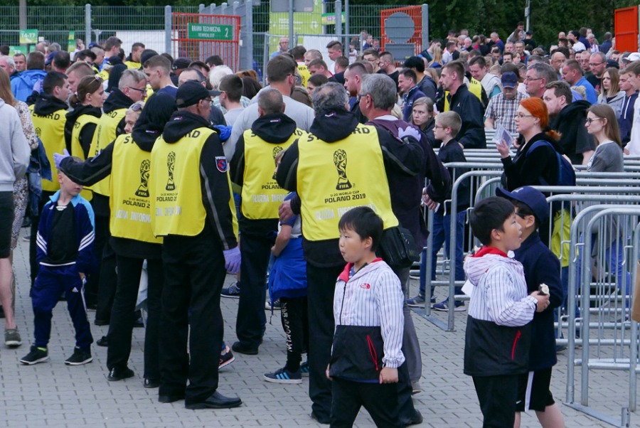 Szalone widowisko sportowe. Bielsko-Biała żegna się z mundialem ZDJĘCIA