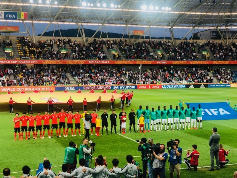Szalone widowisko sportowe. Bielsko-Biała żegna się z mundialem ZDJĘCIA