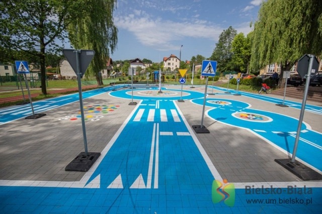 Otwarcie miasteczka ruchu drogowego w Starym Bielsku - foto