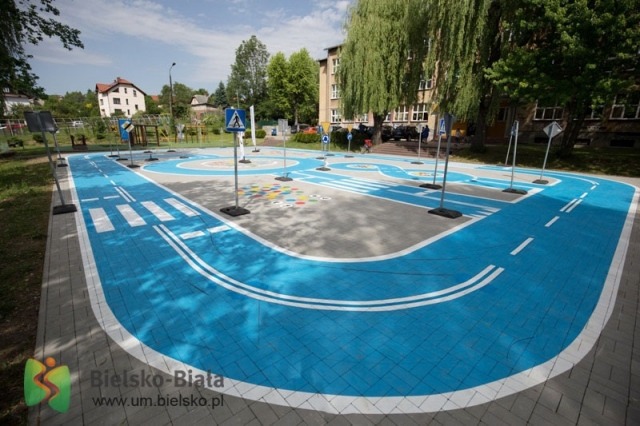 Otwarcie miasteczka ruchu drogowego w Starym Bielsku - foto