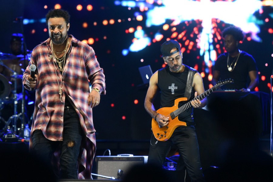 Świetny Shaggy na placu Ratuszowym. Efektowny pokaz laserów ZDJĘCIA