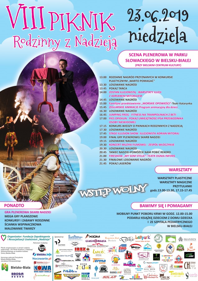 Wielki piknik w pierwszą niedzielę wakacji. Długa lista nagród w loterii fantowej!