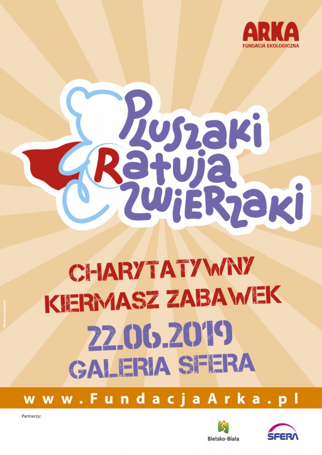 Pluszak za złotówkę. Rekordowa ilość zabawek na kiermaszu w Sferze!