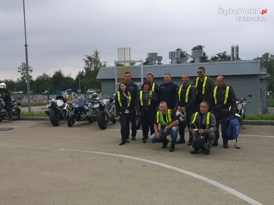Impreza dla motocyklistów. Mieli trudności z wolną jazdą - ZDJĘCIA