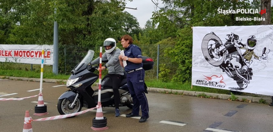 Impreza dla motocyklistów. Mieli trudności z wolną jazdą - ZDJĘCIA