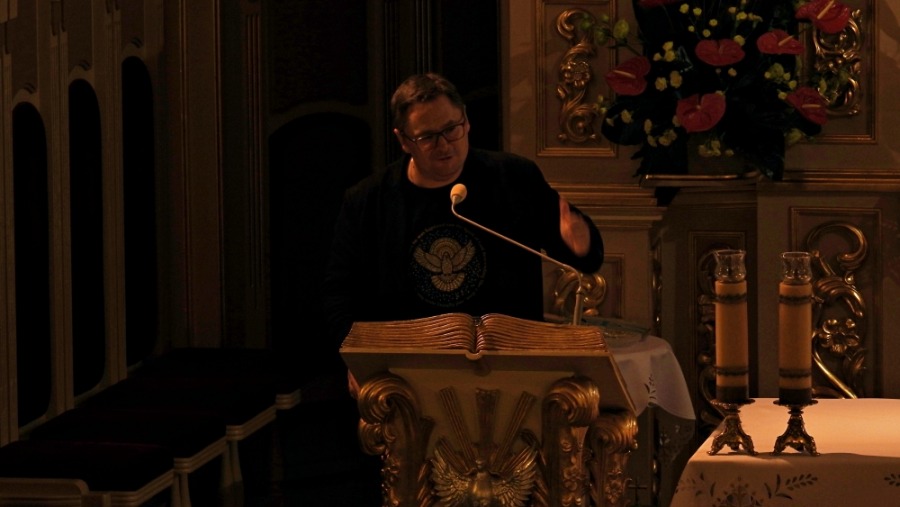 Tomasz Terlikowski w Bielsku-Białej o niebiańskim księgowym - foto