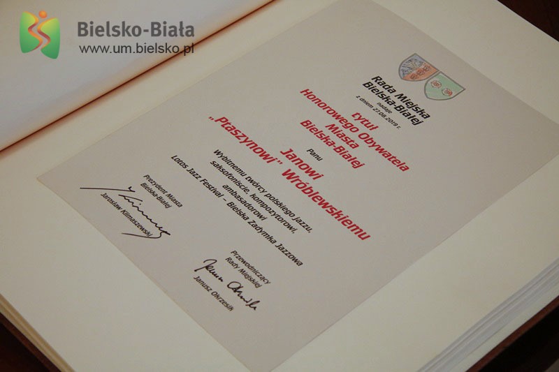 Bielsko-Biała dziękuje wybitnemu muzykowi. „Mam tu potężny tłumek przyjaciół” - foto