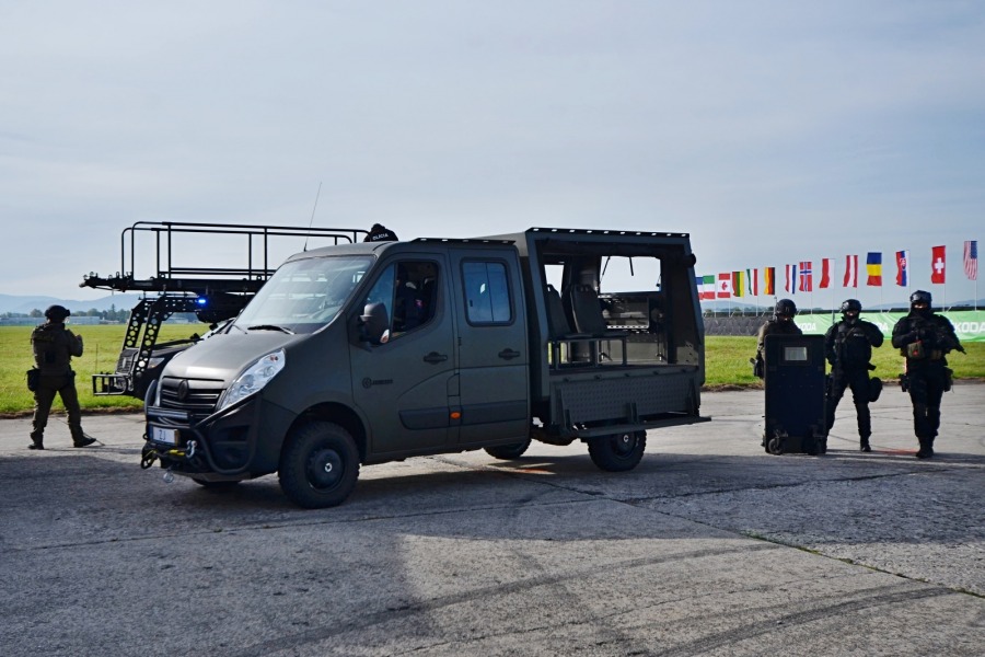 Sprzęt dla antyterrorystów. Pojazdy z Bielska-Białej na NATO Days w Ostrawie ZDJĘCIA