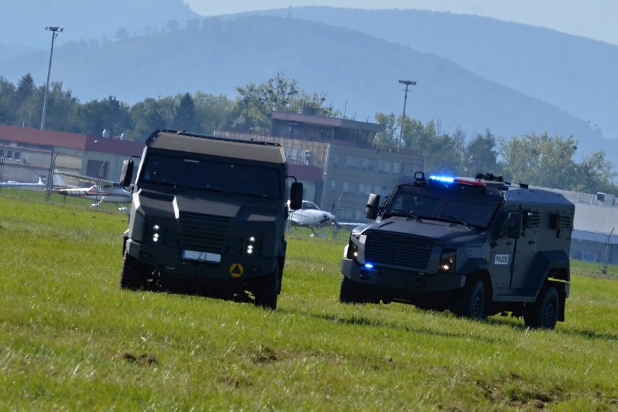 Sprzęt dla antyterrorystów. Pojazdy z Bielska-Białej na NATO Days w Ostrawie ZDJĘCIA