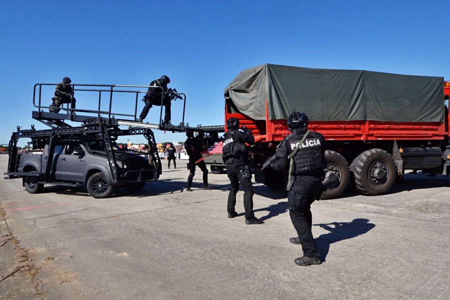 Sprzęt dla antyterrorystów. Pojazdy z Bielska-Białej na NATO Days w Ostrawie ZDJĘCIA