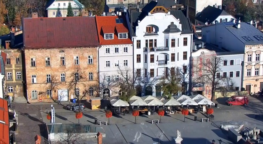 Panorama Bielska-Białej z wieży katedry. Obraz z nowych kamer! - FOTO
