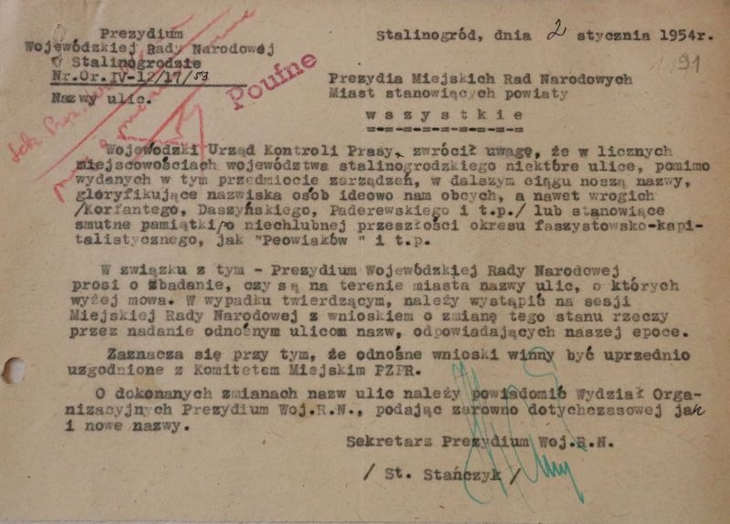 Jak Stalina wymieniano na Bohaterów Warszawy. Rewolucja na bielskich ulicach