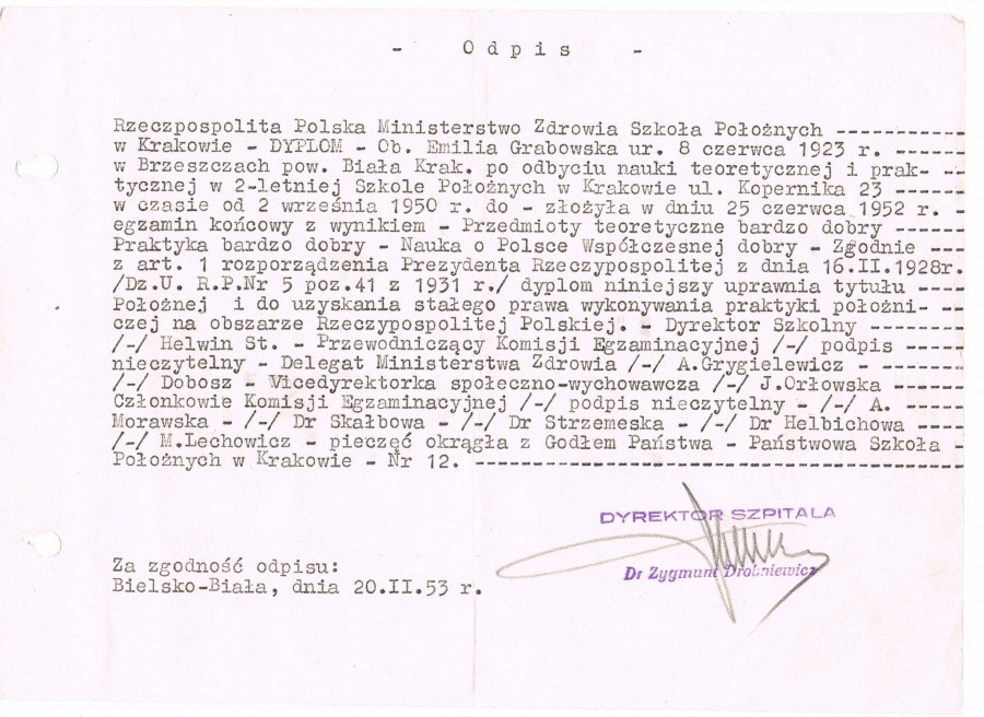 Położna bielszczan. Przyjęła ponad pięć tysięcy porodów