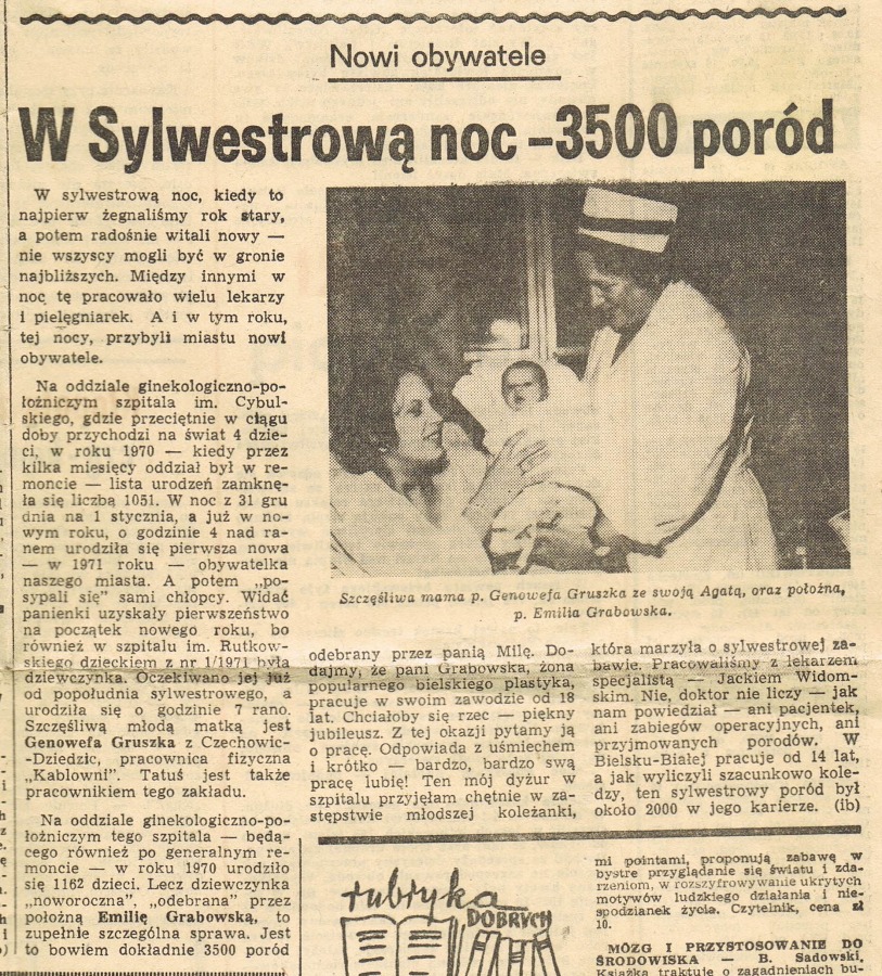 Położna bielszczan. Przyjęła ponad pięć tysięcy porodów