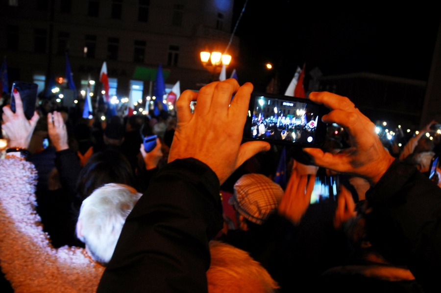 Setki bielszczan przed sądem okręgowym. „Nie damy się zniewolić” - foto