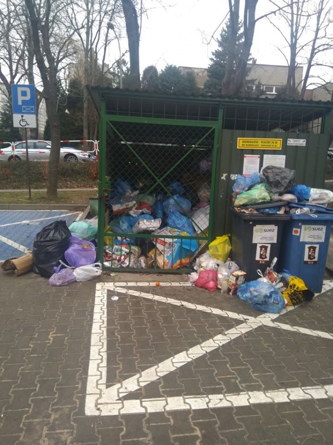 Nieodebrane śmieci zalegają na śmietnikach! Kubły są przepełnione - foto